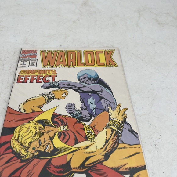 Warlock #2 Marvel Comics June Jun 1992 Infinity Effect - Picture 5 of 7